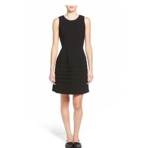 Madewell Black Crepe dress Midnight Sleeveless Cocktail